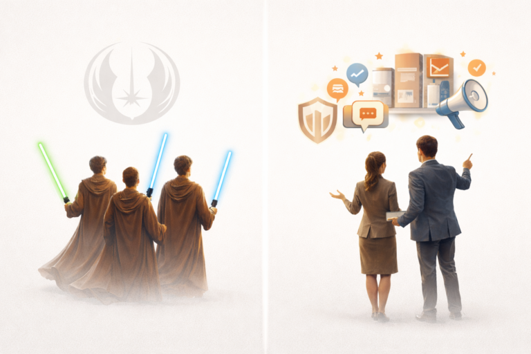 Mit tanulhat egy beszállító  a Jedi Rendtől?
